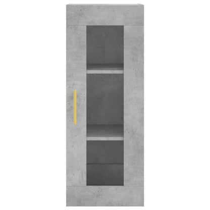 Skap Betonggrå 34,5x34x180 cm