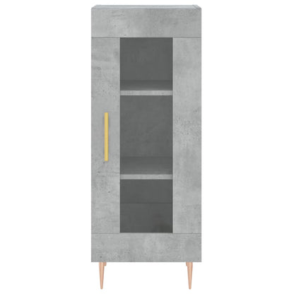 Skap Betonggrå 34,5x34x180 cm