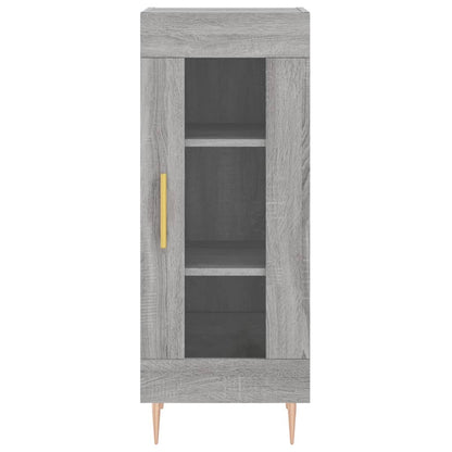 Skap Sonoma Grå 34,5x34x180 cm
