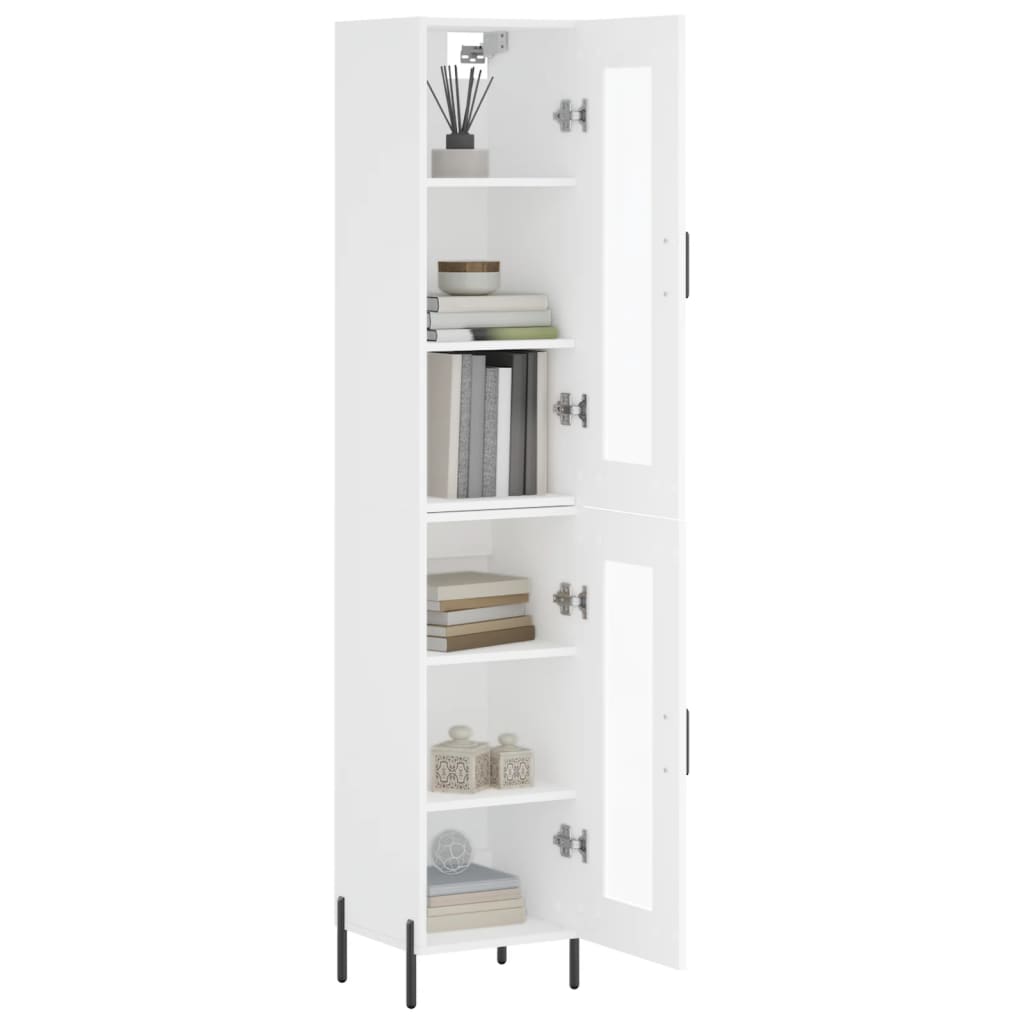 Skap Hvit 34,5x34x180 cm