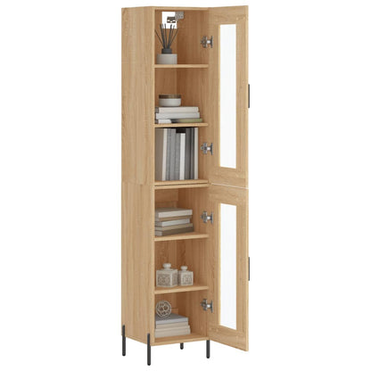 Skap Sonoma Eik 34,5x34x180 cm