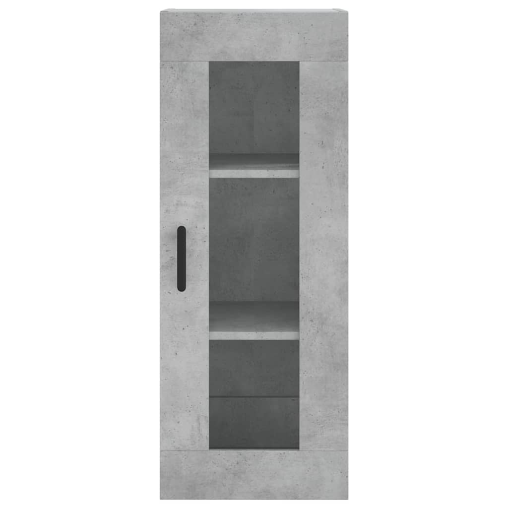 Skap Betonggrå 34,5x34x180 cm