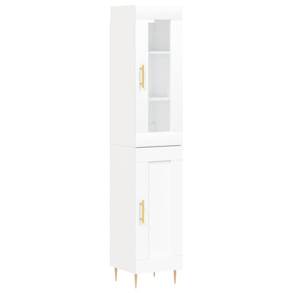 Skap Hvit 34,5x34x180 cm