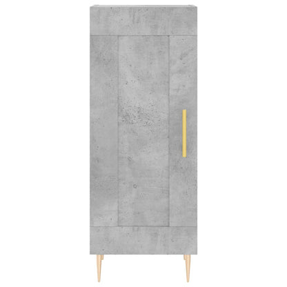 Skap Betonggrå 34,5x34x180 cm
