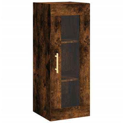 Skap Røkt Eik 34,5x34x180 cm