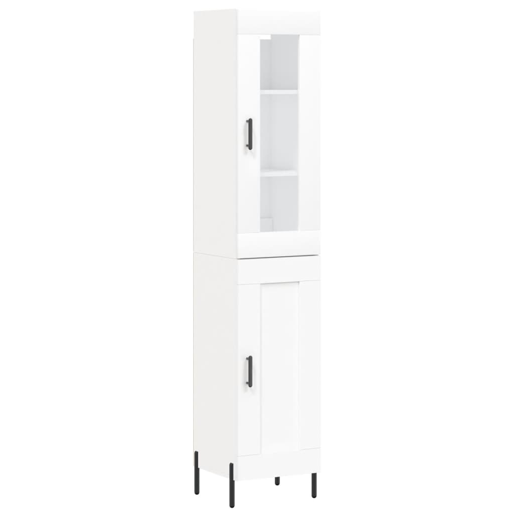 Skap Hvit 34,5x34x180 cm