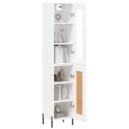 Skap Hvit 34,5x34x180 cm
