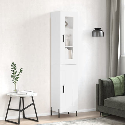 Skap Hvit 34,5x34x180 cm