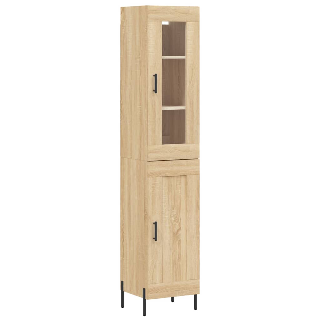 Skap Sonoma Eik 34,5x34x180 cm