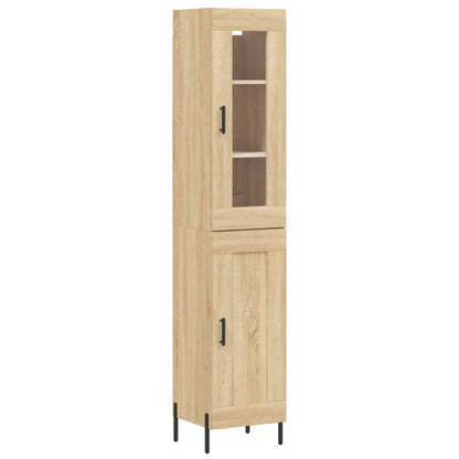 Skap Sonoma Eik 34,5x34x180 cm