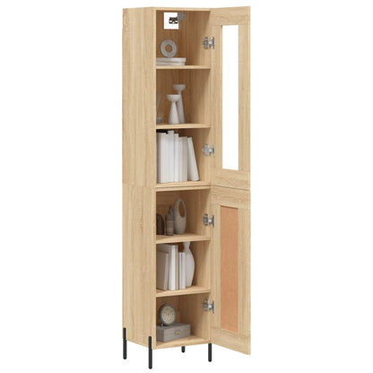 Skap Sonoma Eik 34,5x34x180 cm
