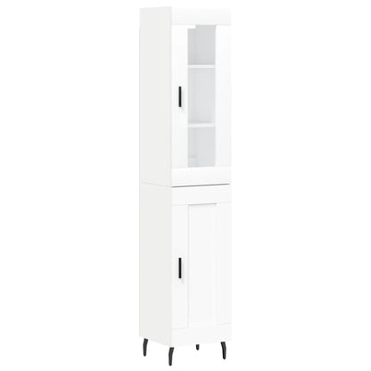 Skap Hvit 34,5x34x180 cm