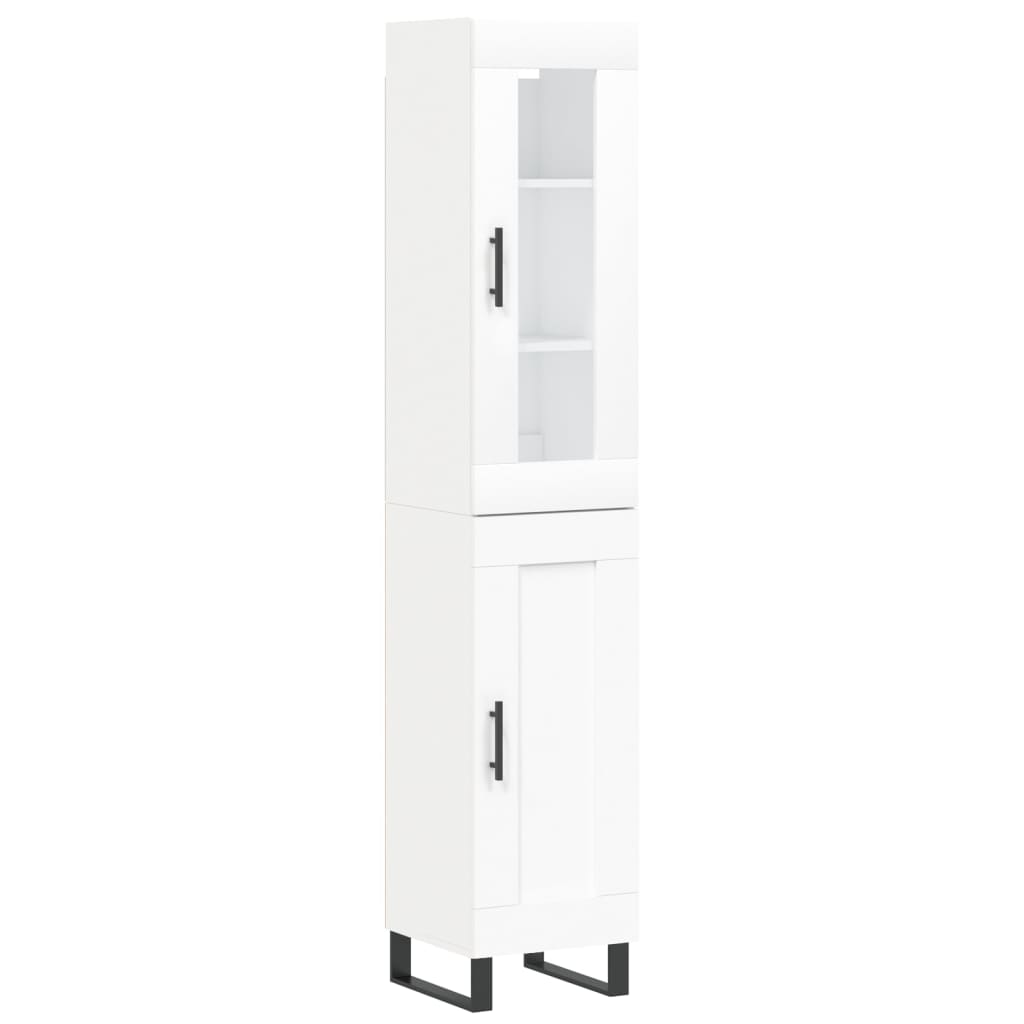 Skap Hvit 34,5x34x180 cm