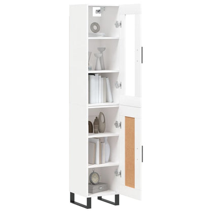 Skap Hvit 34,5x34x180 cm