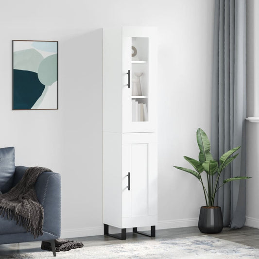 Skap Hvit 34,5x34x180 cm