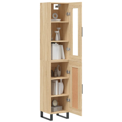 Skap Sonoma Eik 34,5x34x180 cm