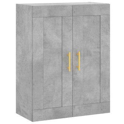 Skap Betonggrå 69,5x34x180 cm