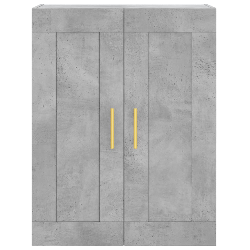Skap Betonggrå 69,5x34x180 cm