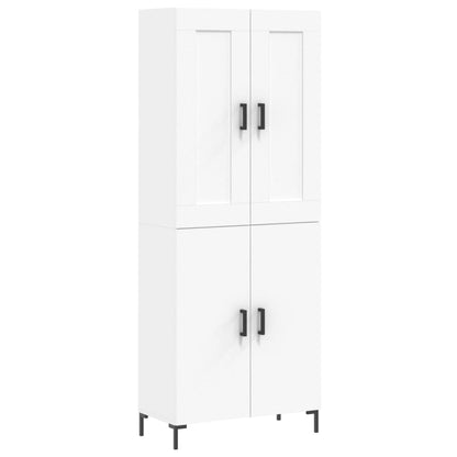 Skap Hvit 69,5x34x180 cm