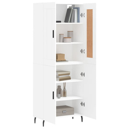 Skap Hvit 69,5x34x180 cm