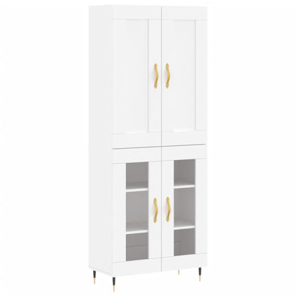 Skap Hvit 69,5x34x180 cm
