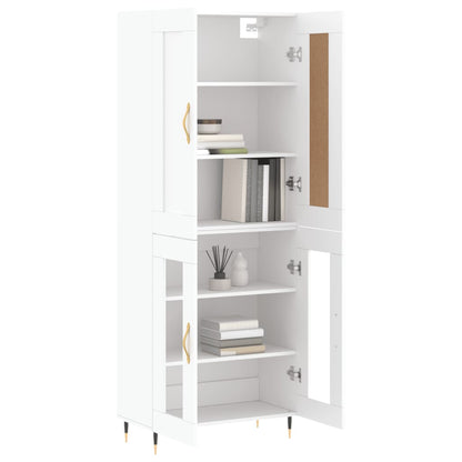 Skap Hvit 69,5x34x180 cm
