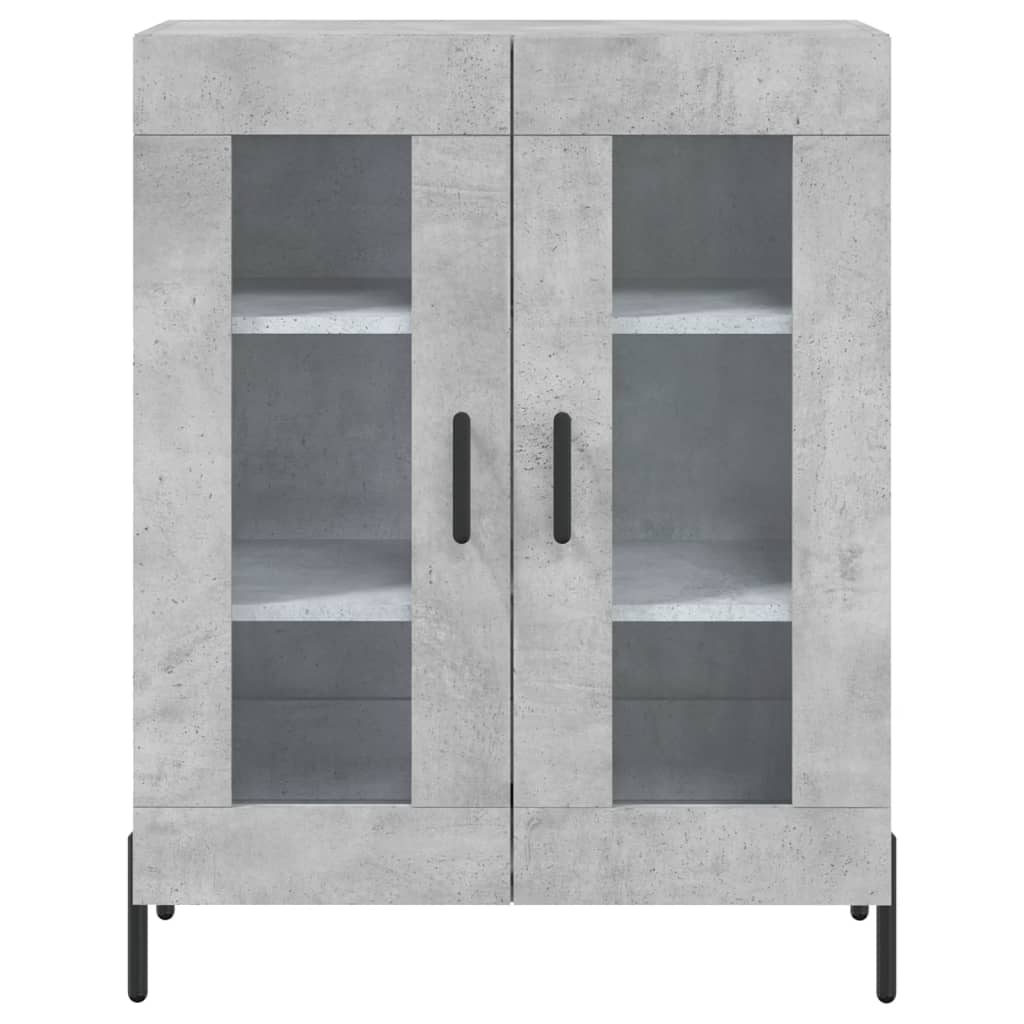 Skap Betonggrå 69,5x34x180 cm
