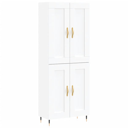 Skap Hvit 69,5x34x180 cm