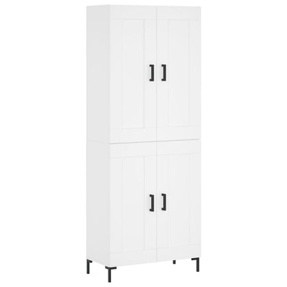 Skap Hvit 69,5x34x180 cm