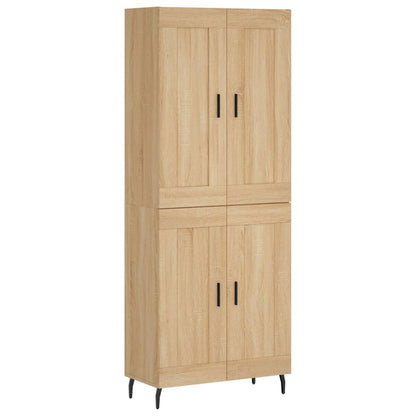 Skap Sonoma Eik 69,5x34x180 cm