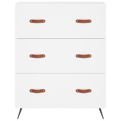 Skap Hvit 69,5x34x180 cm