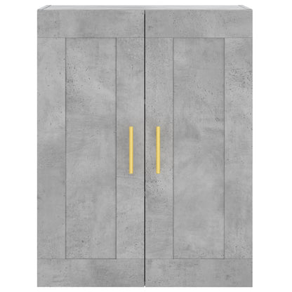 Skap Betonggrå 69,5x34x180 cm