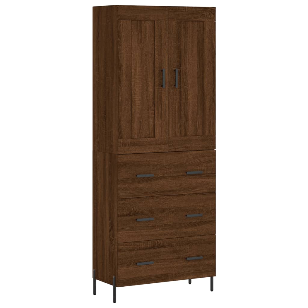 Skap Brun Eik 69,5x34x180 cm