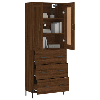 Skap Brun Eik 69,5x34x180 cm