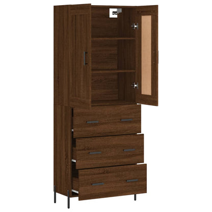 Skap Brun Eik 69,5x34x180 cm