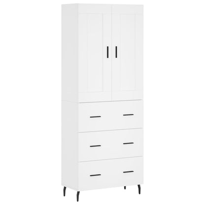 Skap Hvit 69,5x34x180 cm
