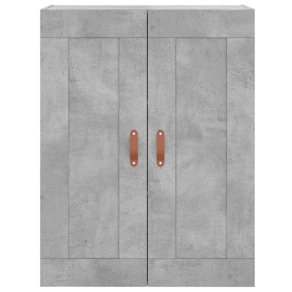 Skap Betonggrå 69,5x34x180 cm