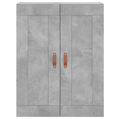 Skap Betonggrå 69,5x34x180 cm