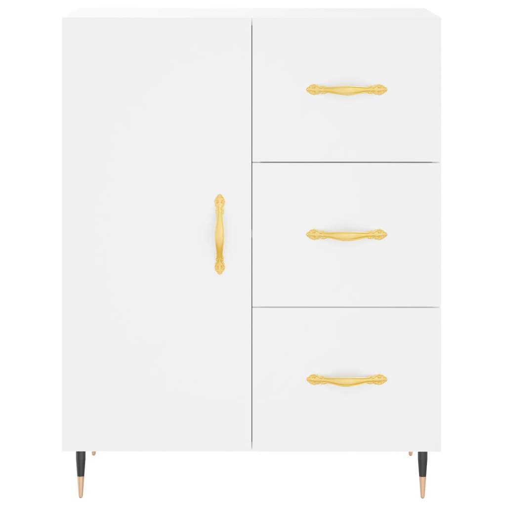 Skap Hvit 69,5x34x180 cm