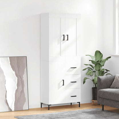Skap Hvit 69,5x34x180 cm