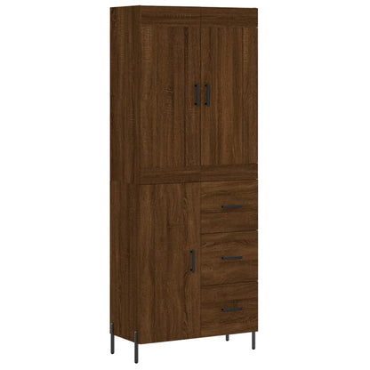 Skap Brun Eik 69,5x34x180 cm