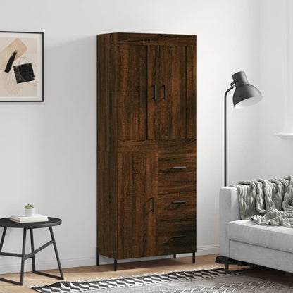 Skap Brun Eik 69,5x34x180 cm