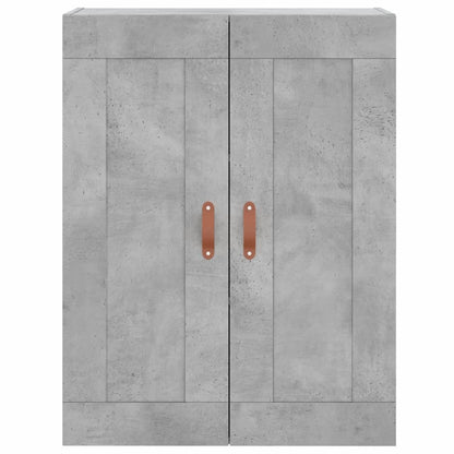 Skap Betonggrå 69,5x34x180 cm