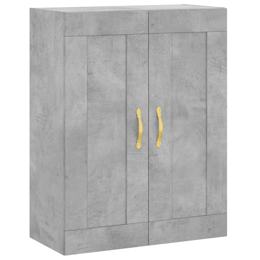 Skap Betonggrå 69,5x34x180 cm