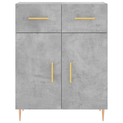Skap Betonggrå 69,5x34x180 cm