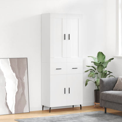 Skap Hvit 69,5x34x180 cm