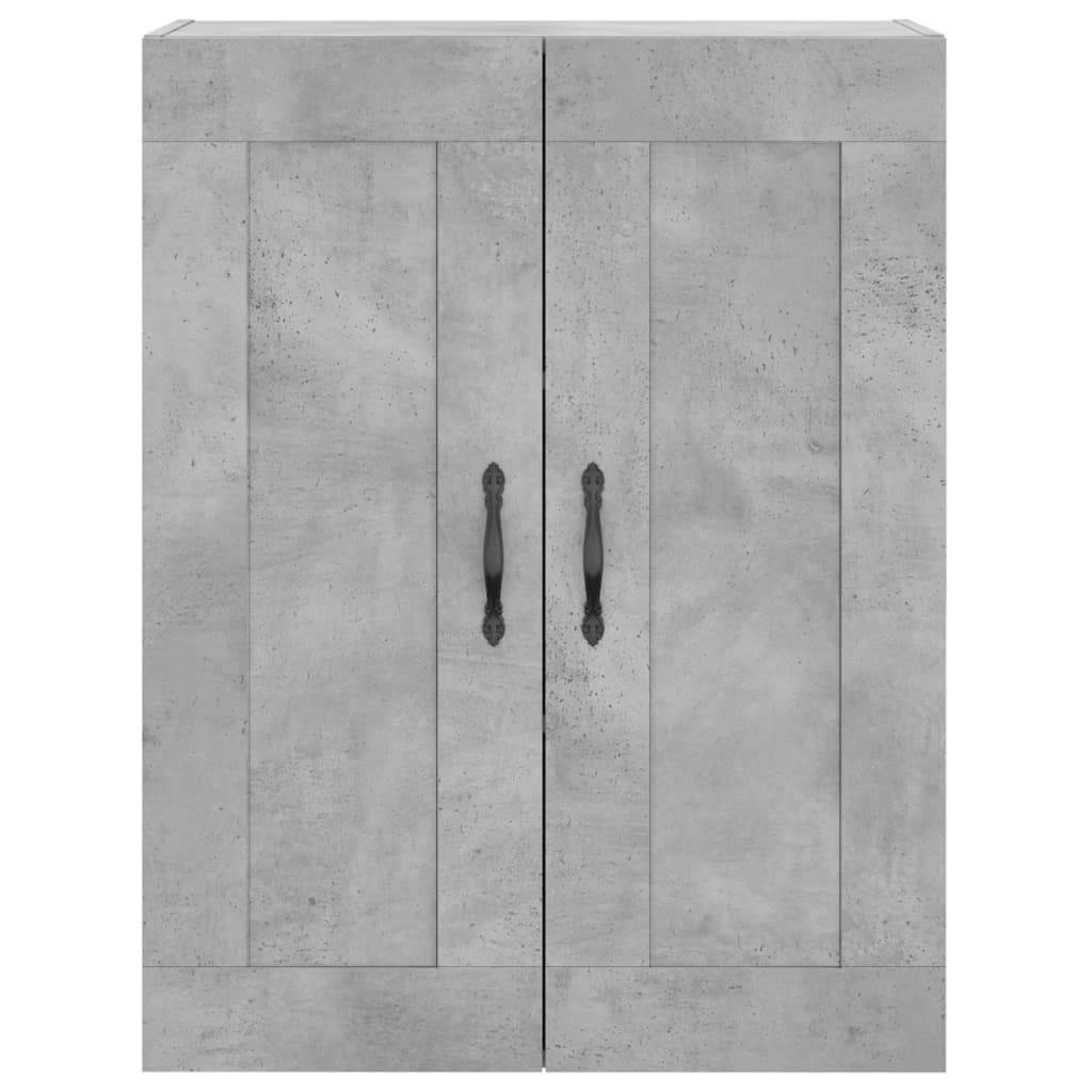 Skap Betonggrå 69,5x34x180 cm