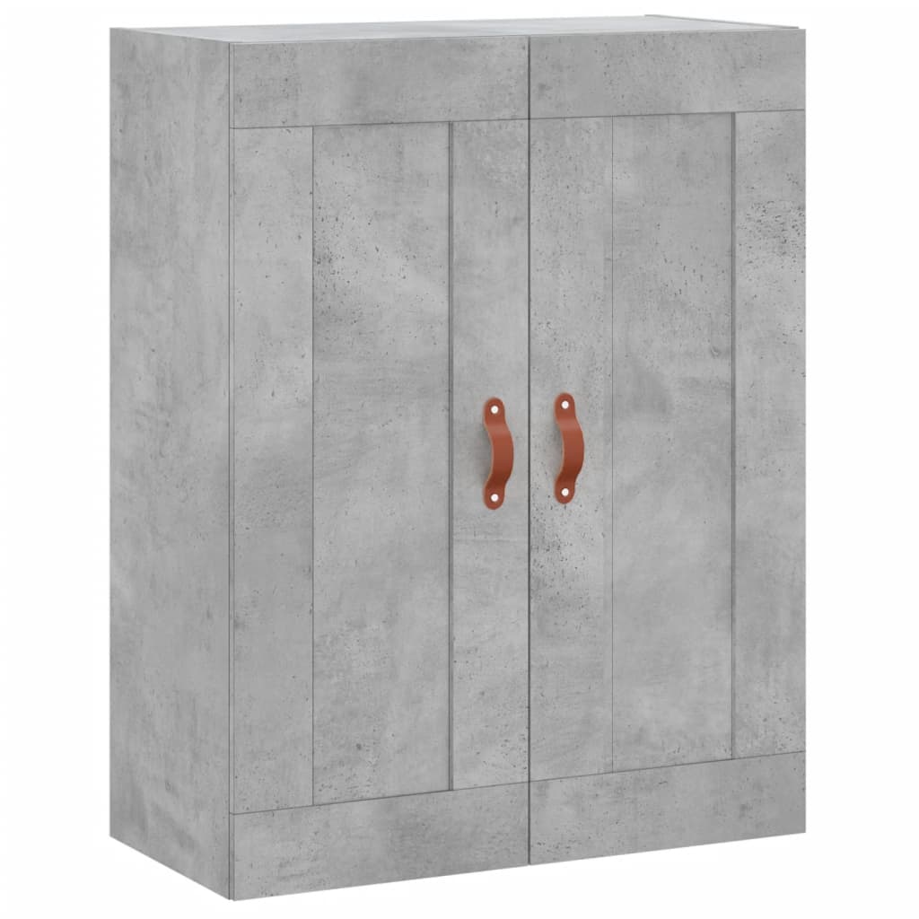 Skap Betonggrå 69,5x34x180 cm