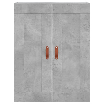 Skap Betonggrå 69,5x34x180 cm