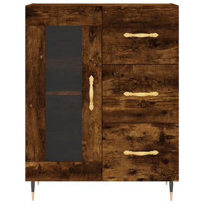 Skap Røkt Eik 69,5x34x180 cm
